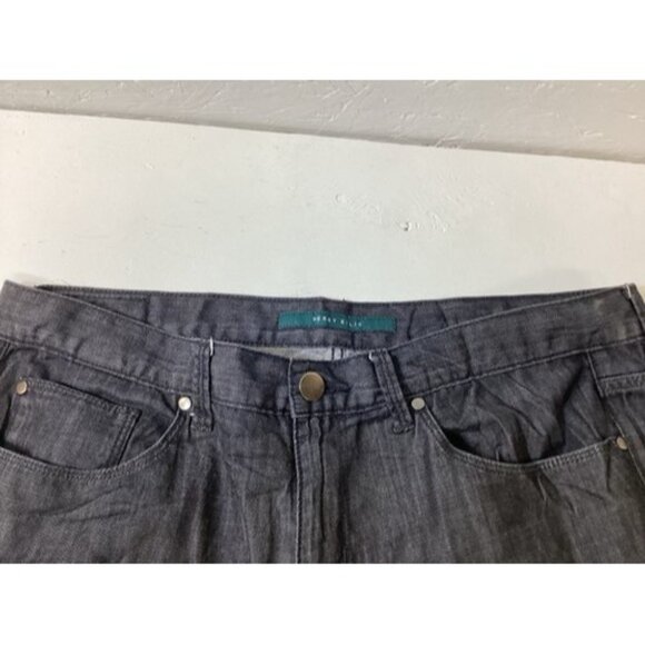 Perry Ellis Men's‎ Slim Fit Stretch Jeans Size 36x32 Black Mid Rise Smoke Free - Picture 15 of 15